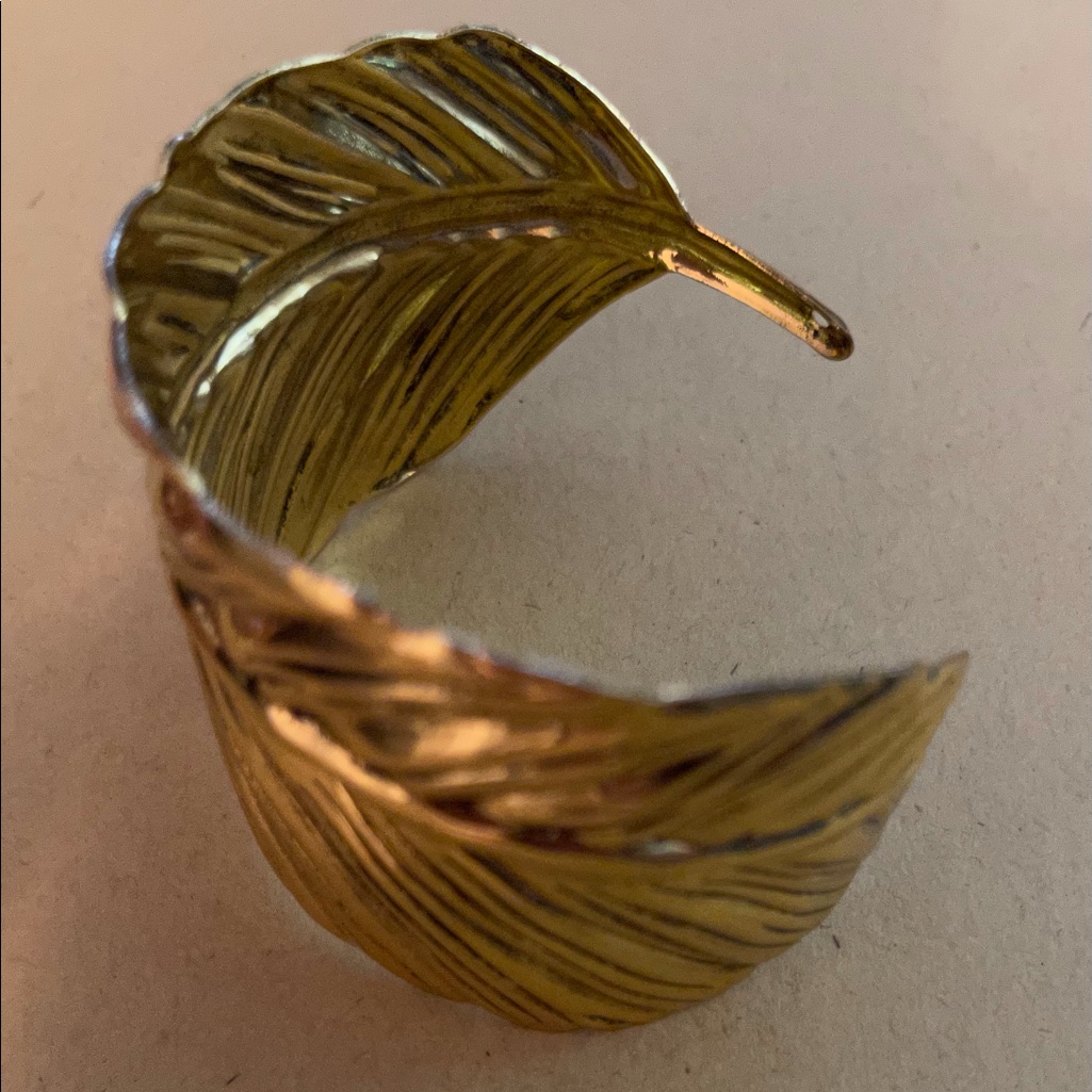 Gold Leaf Bangle